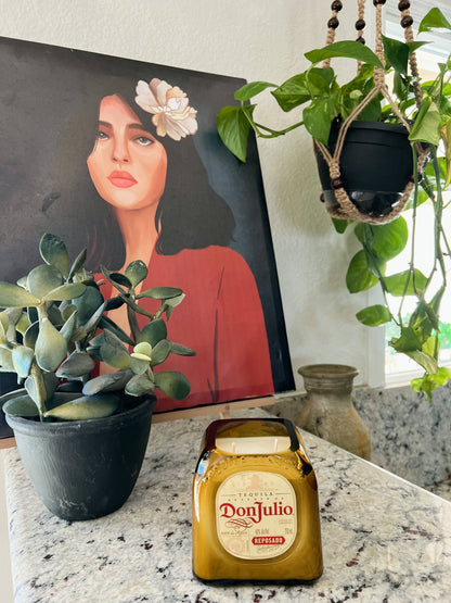 Recycled Don Julio Repo Candle