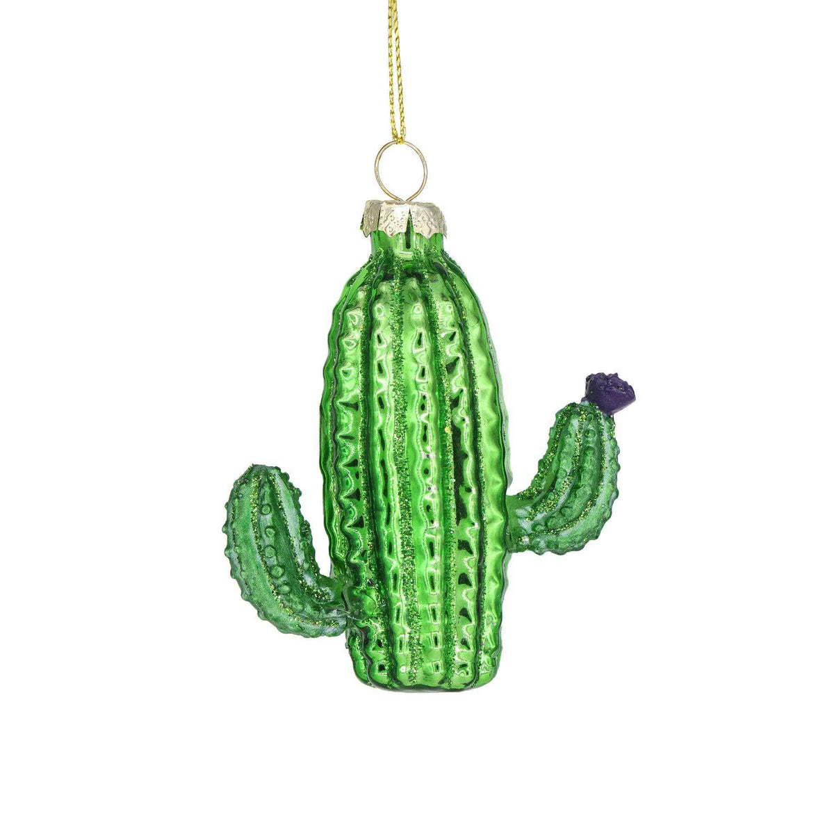 Cactus Christmas Ornaments Handmade Unique Vintage