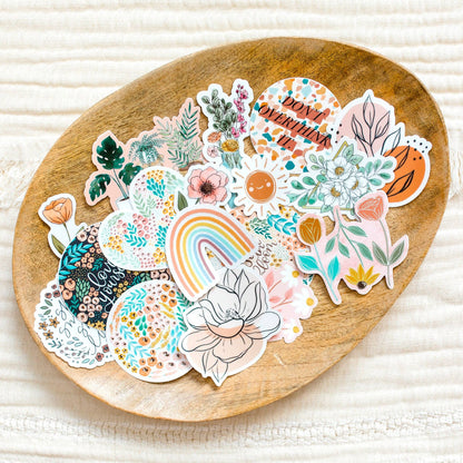 Floral Heart Sticker