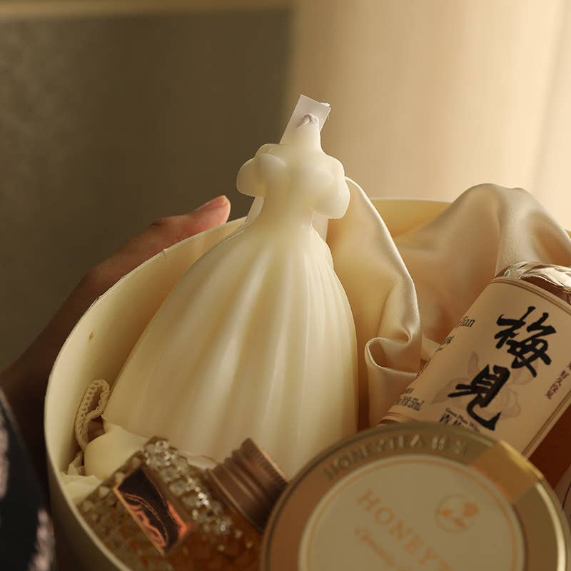 Handcrafted Wedding Dress Scented Candles