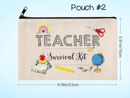 Teacher Survival Kit Pouch