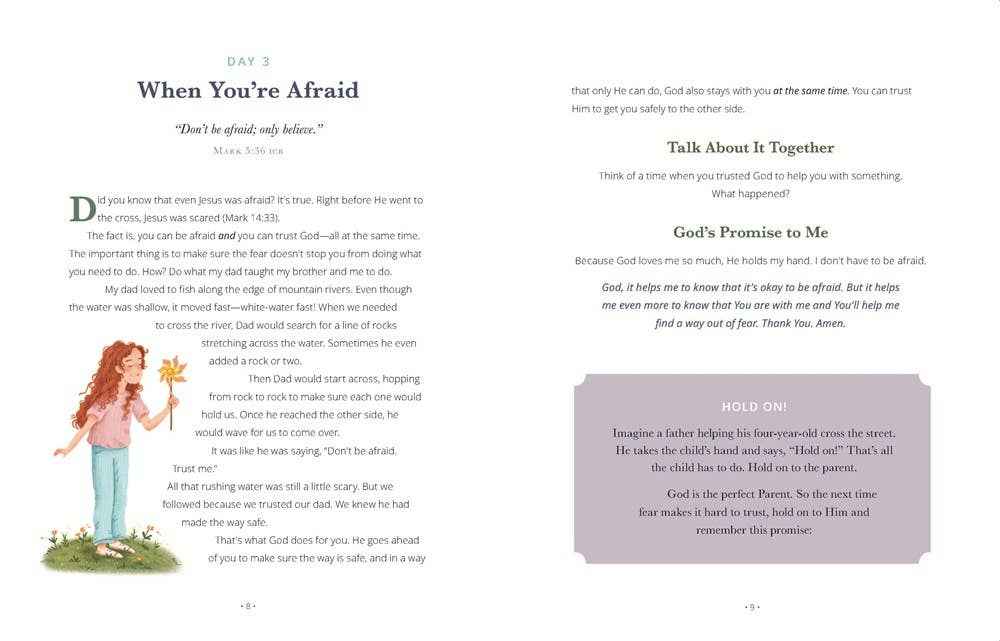 Calm Thoughts for Kids : 90 Devotions for Anxious Days