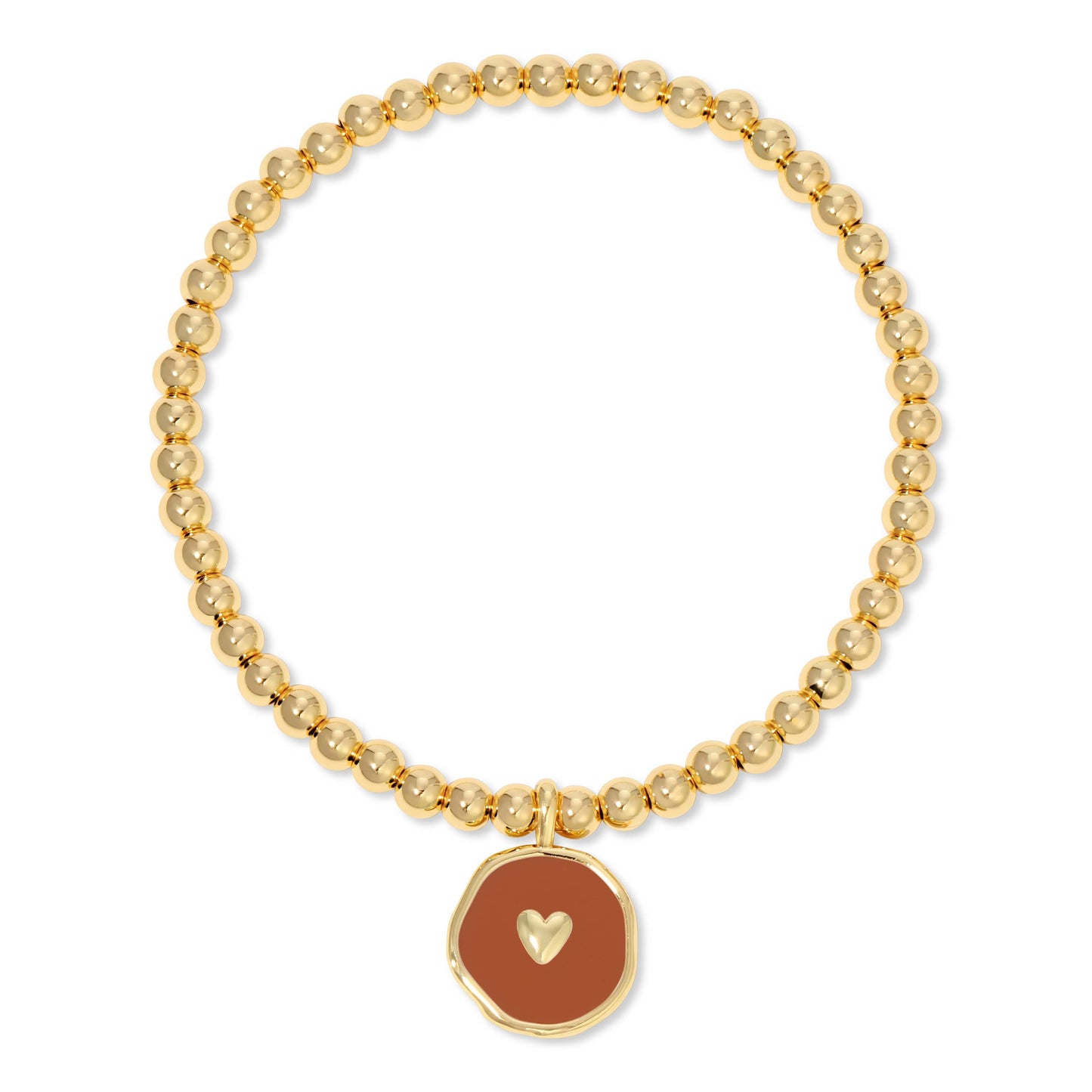 Iris espléndido - Pulsera de corazón pequeño