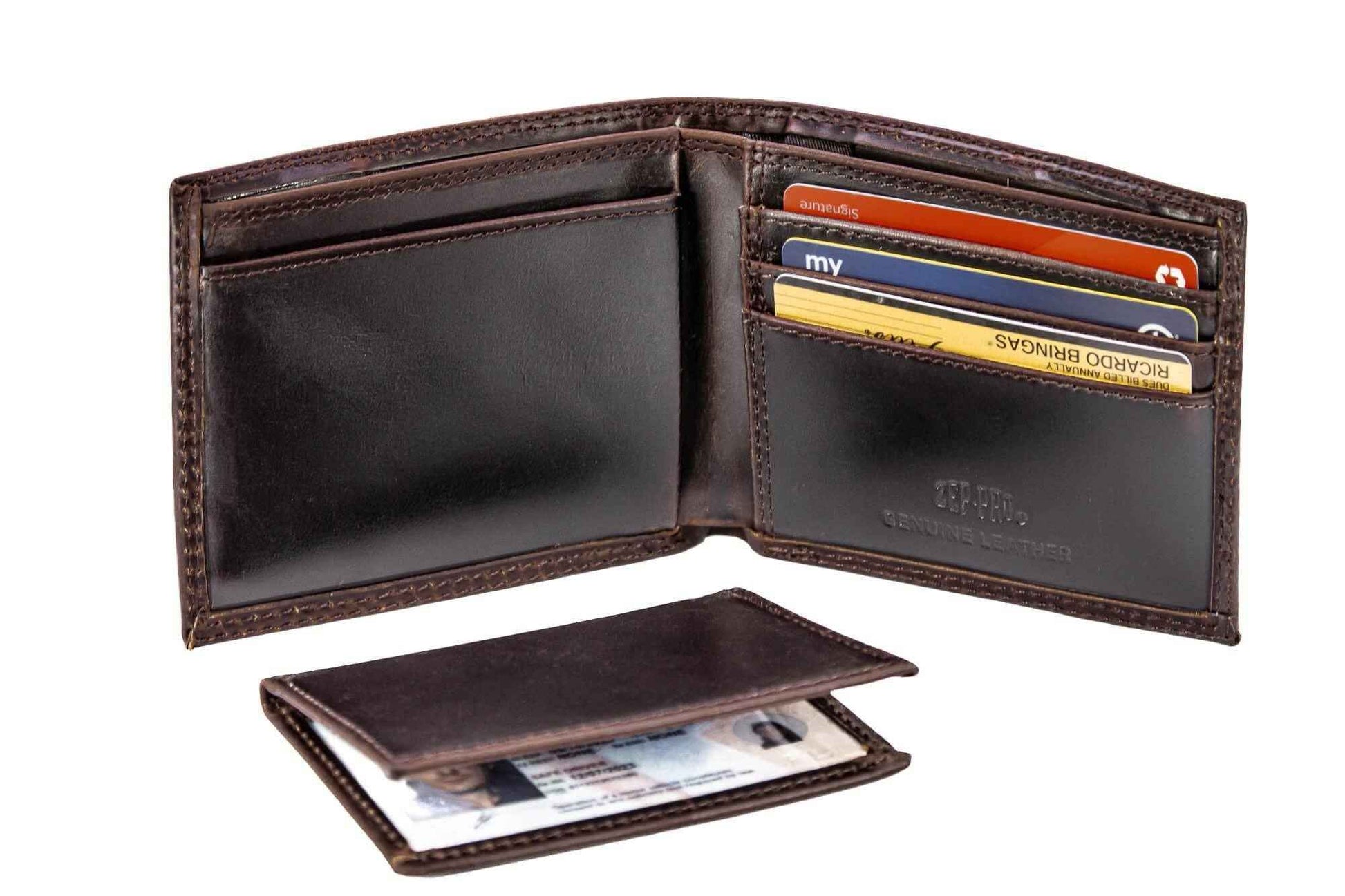 Cross Leather Bifold Wallet: Crazyhorse Brown