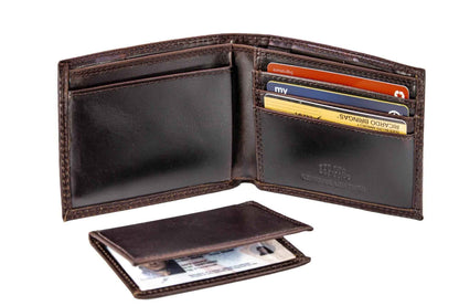 Cross Leather Bifold Wallet: Crazyhorse Brown