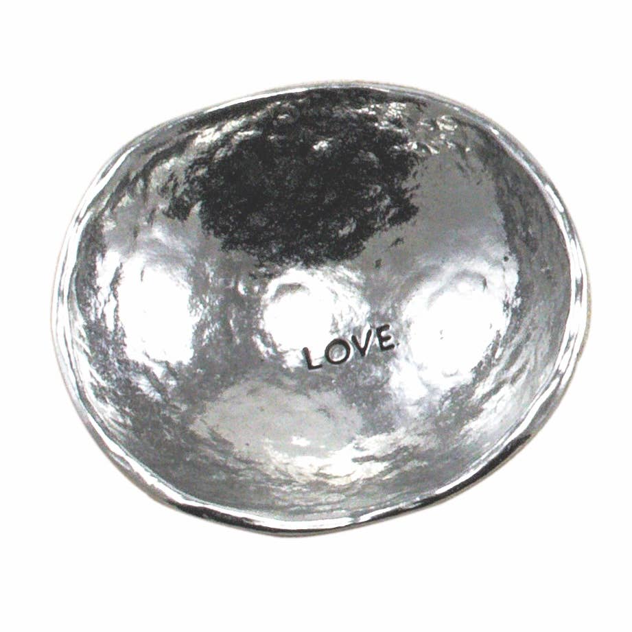 Round Metal Trinket Dishes