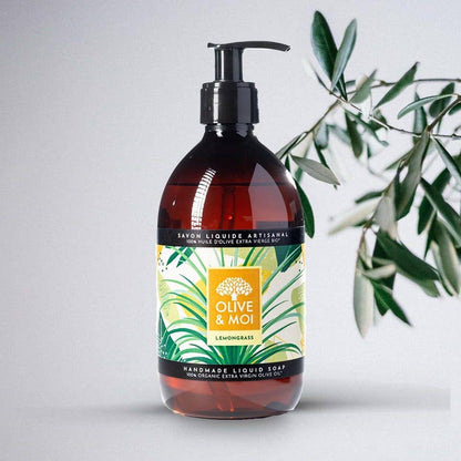 Organic Liquid Hand Soap Olive & Moi
