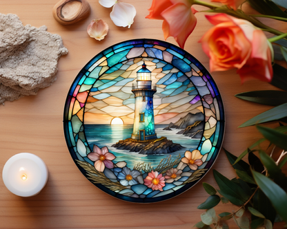 Lighthouse Ceramic Coaster SET OF 4