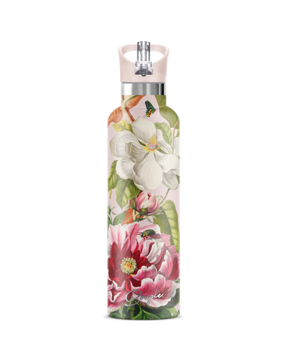 Botanica – Vintage Floral Insulated Water Bottle | 25oz