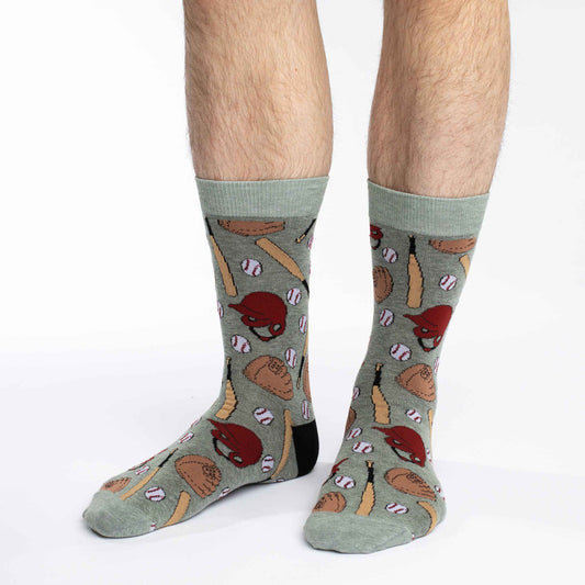 Men's Baseball Socks: Shoe Size 7-12