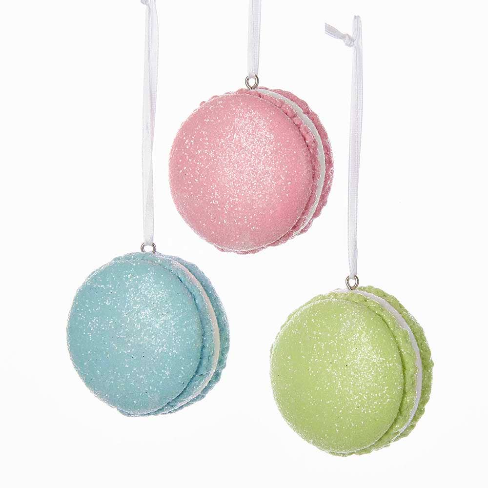 Kurt S. Adler, Inc. - 2.25"CLAYDOUGH MACAROON ORNAMENT-Assorted Styles