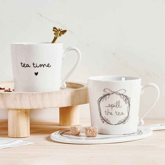 Ceramic Mugs - Tea Time