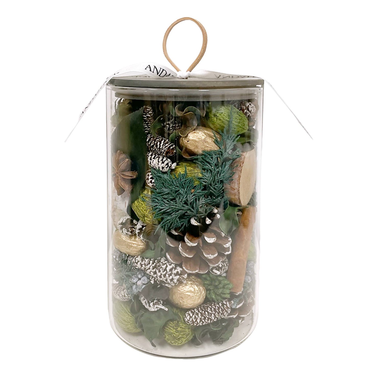 Botanical Holiday Forest Potpourri  in Jar