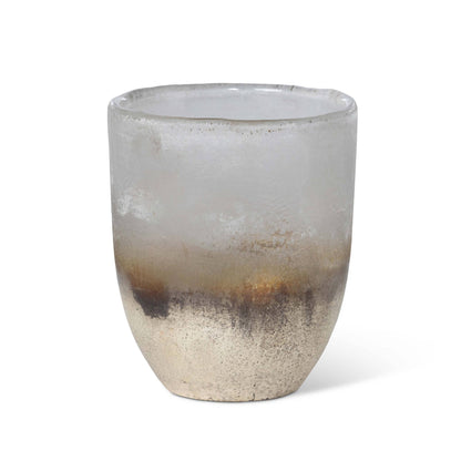 Fairbanks Organic Glass Vase, Medium