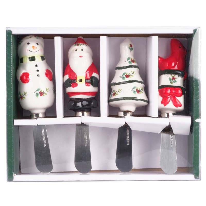 Winterberry Spreaders S4 Assorted Giftbox