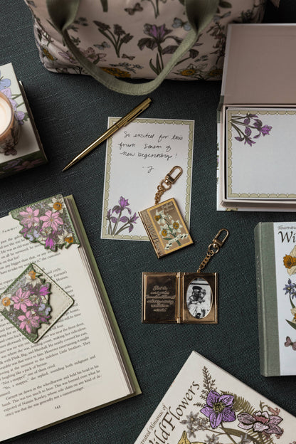 Corner Bookmark Set, Wildflowers