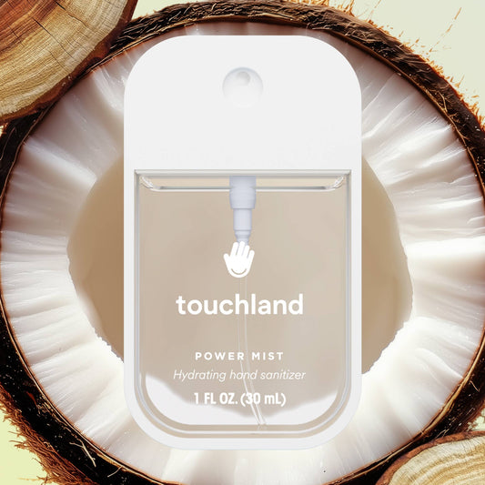 Touchland - Desinfectante de manos hidratante Beach Coco Power Mist