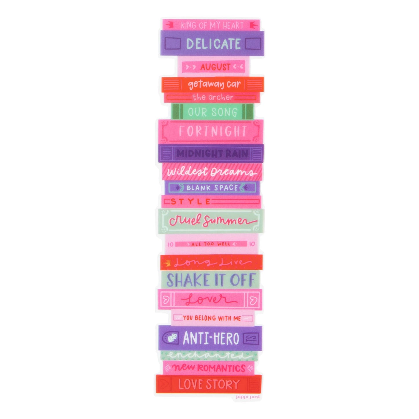 Book Tour Transparent Bookmark
