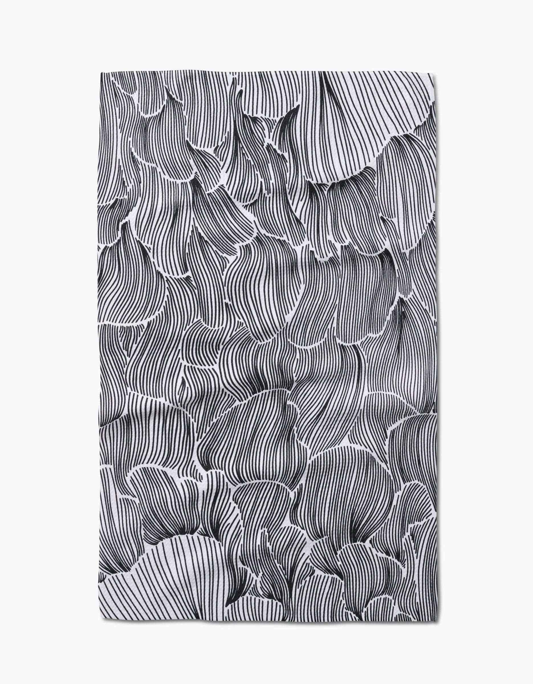 Posh Petals Fresh Linen Tea Towel