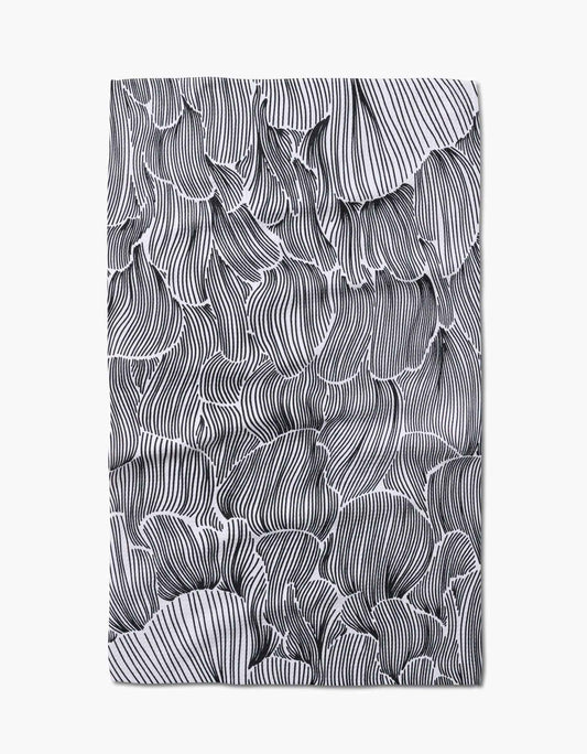 Posh Petals Fresh Linen Tea Towel