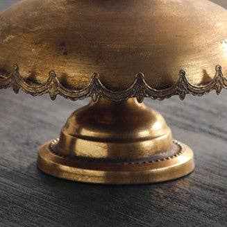 Metal Cloche with Base