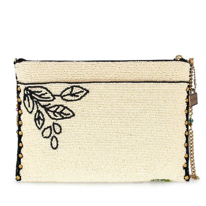 Mary Frances Accessories - Wing It Beaded Hummingbird Crossbody Clutch Beaded Handbag