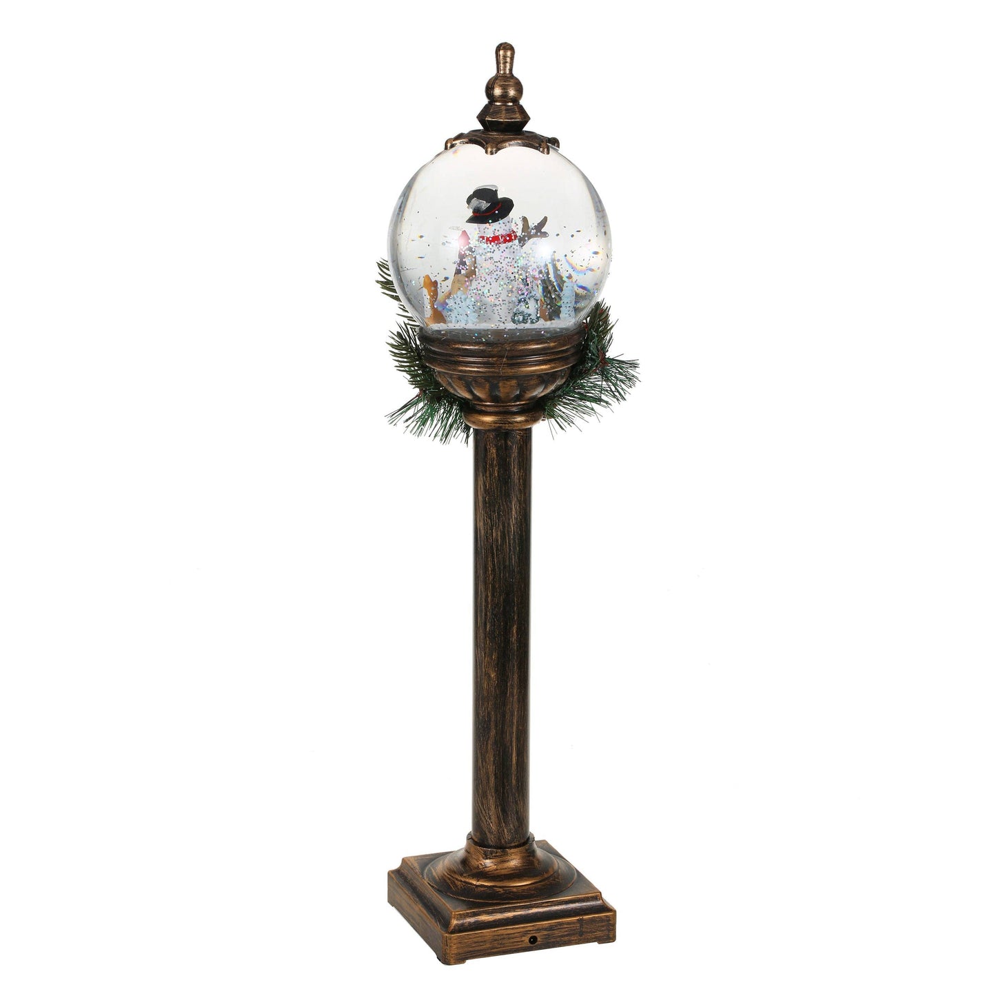 SINT - SINT Christmas Snow Globe Pole Lamp (Snowman with Deer)