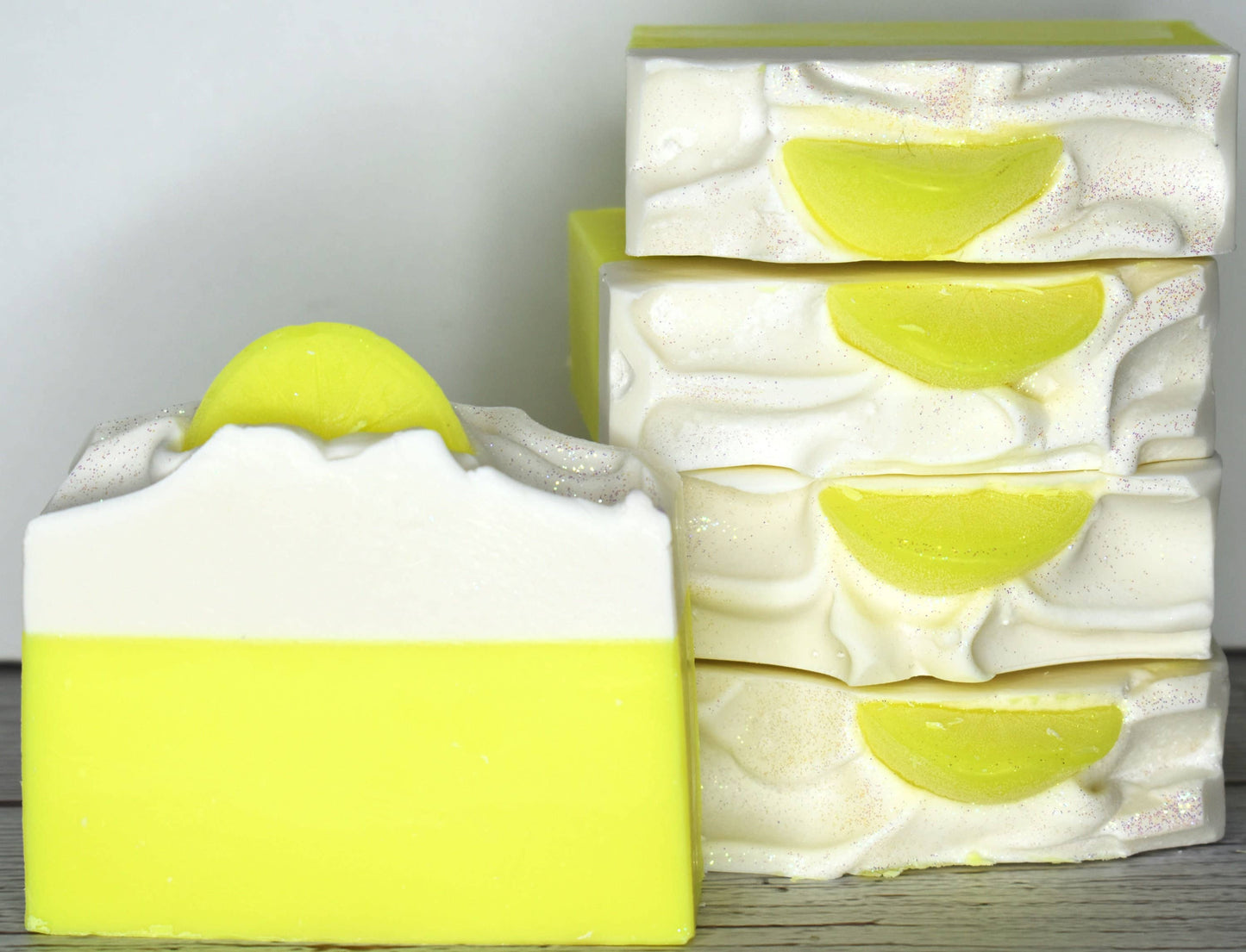 Lemon Sugar Soap Handmade Cold Process Vegan Soap