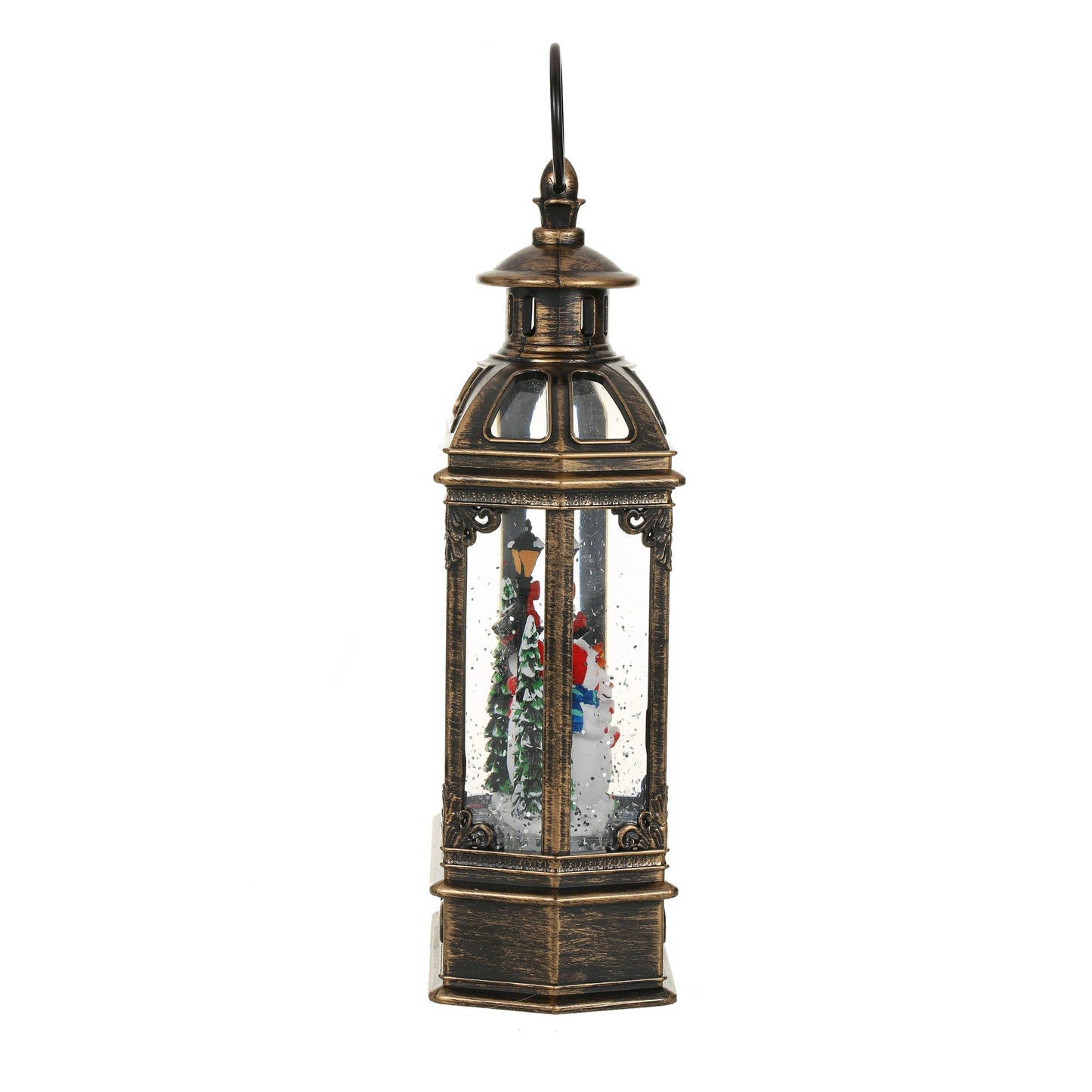 Christmas Vintage Snow Globe Lantern