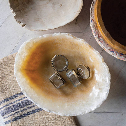 Beveled Glass Boxes, Set of 3