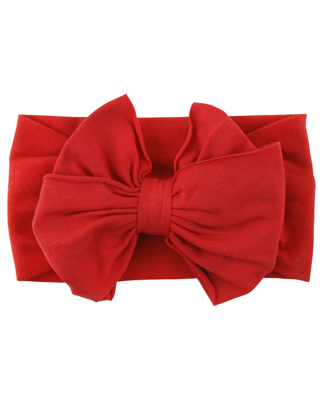 Girls Red Big Bow Headband: One Size