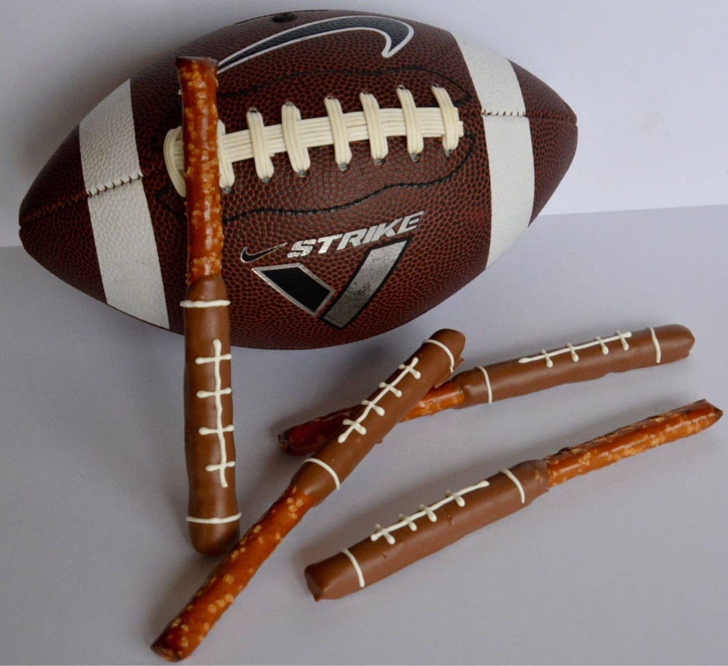 Chocolate Covered Football Pretzels (2 pack)