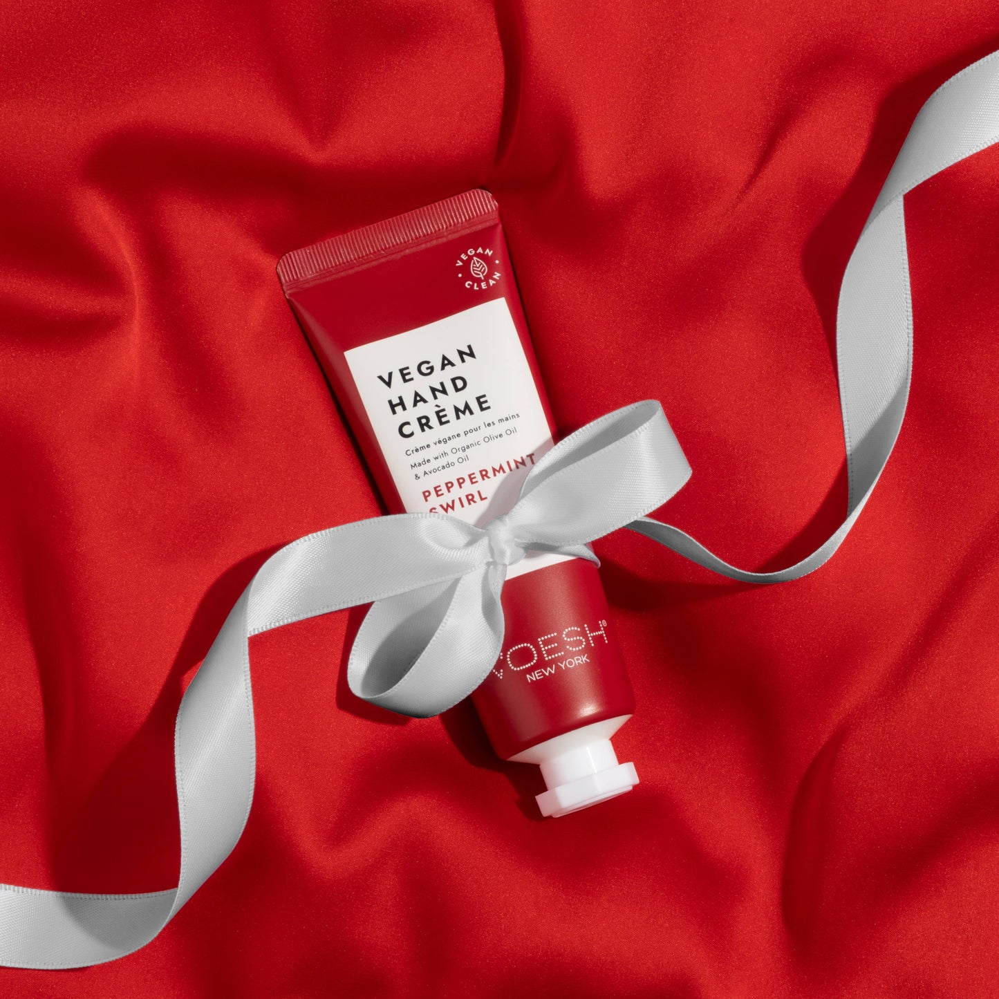 VOESH New York - Limited Edition Peppermint Swirl Vegan Hand Crème 1.5oz