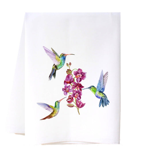 HUMMINGBIRD TRIO FLOUR SACK TOWEL