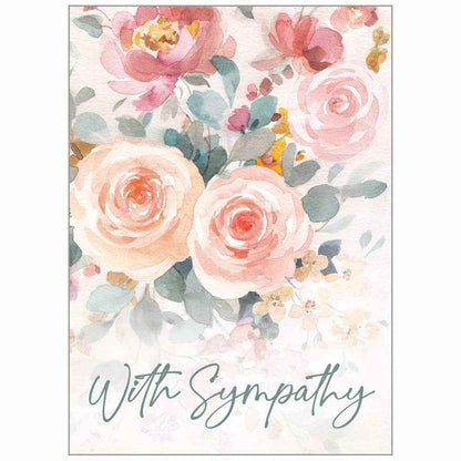 Legacy - Pink Floral - Faith Sympathy Card