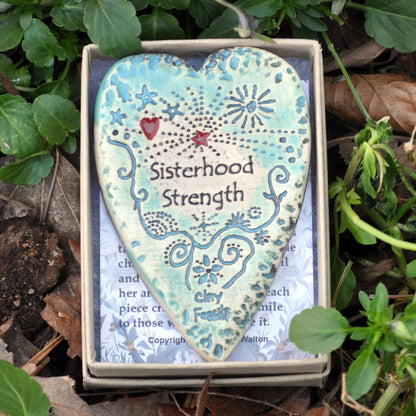 Sisterhood Strength, female empowerment, year round ornament