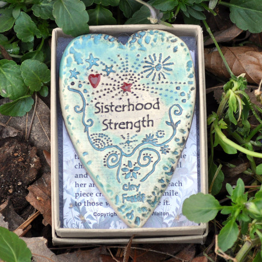 Sisterhood Strength, female empowerment, year round ornament
