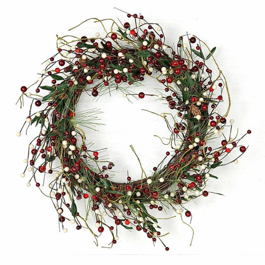 22" Winter Berry wreath
