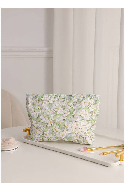 Neceser con estampado floral sencillo y dulce DPB1008