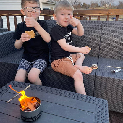 S'mores Night Pack – City Bonfires Portable Fire Pit Kit Set
