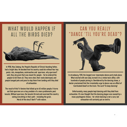 Curious Man Thoughts Gift Books - Funny Men's Gifts