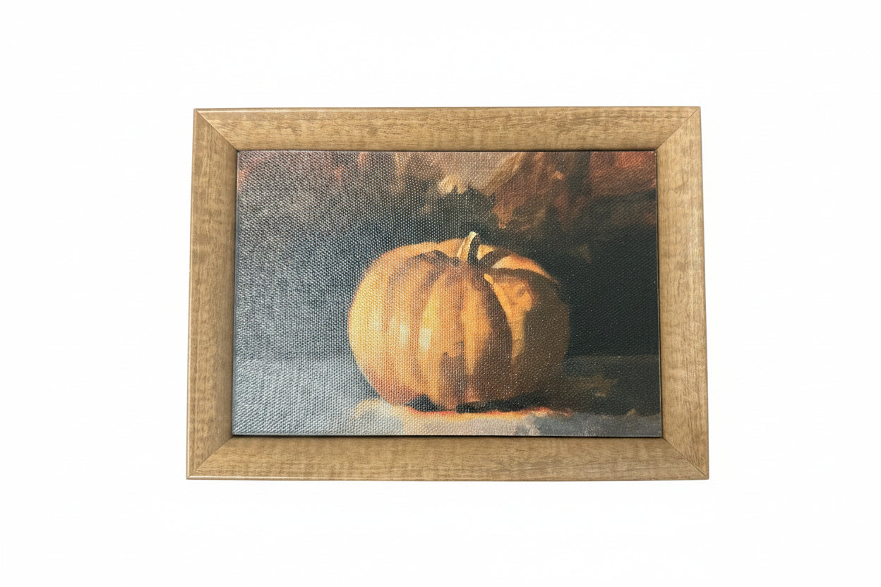 Canvas Art Framed - Pumpkin  7 x 5