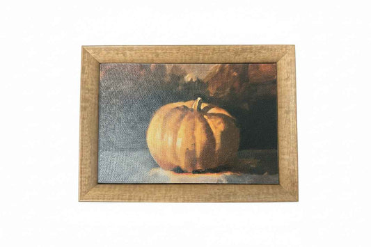 Canvas Art Framed - Pumpkin  7 x 5