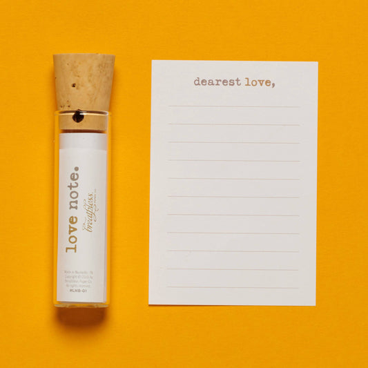 "Dearest Love" Love Note Bottle