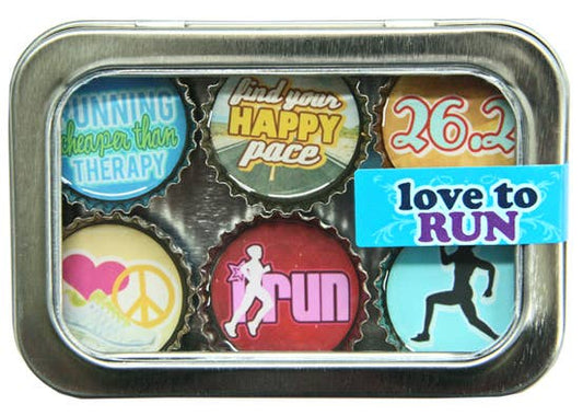 Running Magnets - Spring decor. Handmade & Eco-friendly