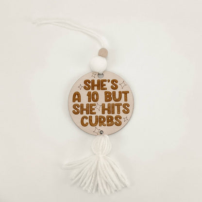 Hits Curbs - Mirror Adornment