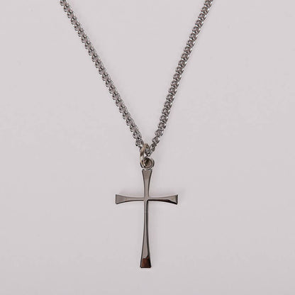 Swanson Christian Products - Necklace Cross - Sterling Silver - 18"