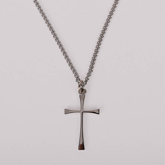 Swanson Christian Products - Necklace Cross - Sterling Silver - 18"