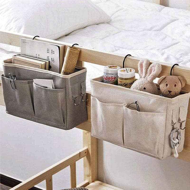 Baby Essentials Hanging Organizer: Beige