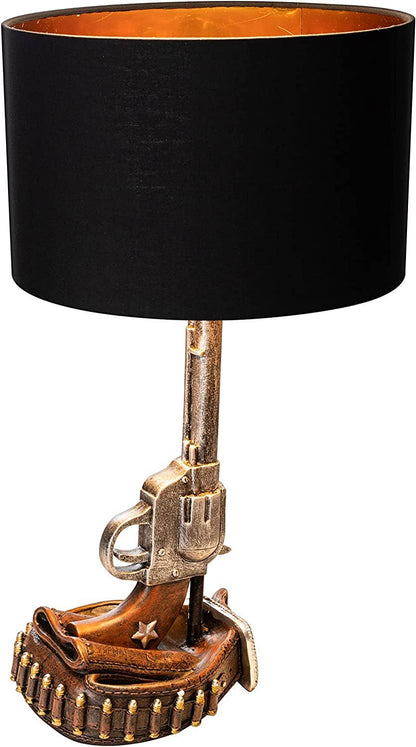 Revolver Six Shooter gun lamp